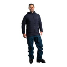 Penguin Winter-Daunenjacke Isolationsjacke mit Kapuze (wärmend dank Daunenfüllung) dunkelblau Herren